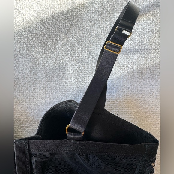 VICTORIA’S SECRET | CORSET BRA | BUSTIER | WIRED | BLACK | LACE | PUSH-UP | 34DD - Picture 10 of 11